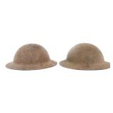 WWI US M1917 DOUGHBOY COMBAT HELMETS