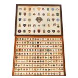 WWII - COLD WAR US ARMY MP DUI CRESTS & INSIGNIA