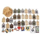 WWII - COLD WAR US & SOVIET PATCHES & HEADGEAR