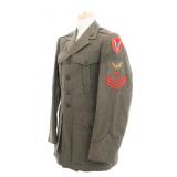 WWII US NAVY 5th MARINE DIV FMF CORPSMAN TUNIC