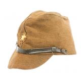 WWII IMPERIAL JAPANESE ARMY OFFICER FIELD CAP