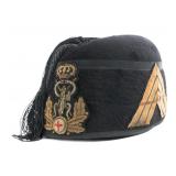WWII ITALIAN MVSN MEDICAL OFFICER FEZ HAT