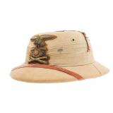 WWII ITALIAN ALPINE ARTILLERY PITH HELMET