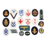 WWII GERMAN MILITARY SPECIALIST INSIGNIA & PATCHES