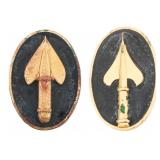 WWII US OFFICE OF STRATEGIC SERVICES DUI PINS