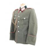 WWII GERMAN PANZERJAGER OFFICER M36 DRESS TUNIC