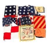 WWII - COLD WAR AMERICAN FLAGS & PILLOW SHAM