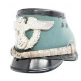 WWII GERMAN MUNICIPAL POLICE OFFICER SHAKO