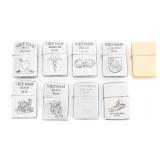 VIETNAM WAR ZIPPO & SAIGON MARKET SOUVENIR LIGHTER