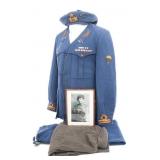 WWII ITALIAN AIR FORCE PARATROOPER OFFICER UNIFORM