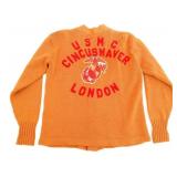 EARLY COLD WAR USMC CINCUSNAVER LONDON CARDIGAN