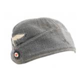 WWII GERMAN LUFTWAFFE ENLISTED OVERSEAS CAP