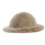 WWI US AEF 1st INFANTRY DIVISION MKI COMBAT HELMET