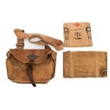 WWI US DENTAL & HOSPITAL CORPS FIELD ROLLS & BAGS