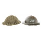 WWII BRITISH MkII HELMETS
