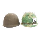 WWII - VIETNAM WAR US ARMED FORCES M1 HELMETS