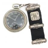 20TH C. MOERIS NICKEL CASE POCKET WATCH