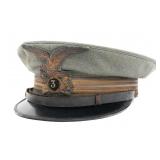 WWII ITALIAN 3rd INFANTRY LIEUTENANT VISOR CAP