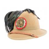 WWII ITALIAN 8th AFRICA BERSAGLIERI PITH HELMET