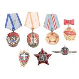 WWII - COLD WAR SOVIET UNION BADGES & MEDALS