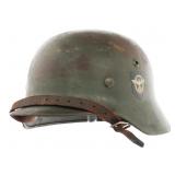 WWII GERMAN POLICE M35 DD HELMET