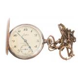 WWII JUNGHANS A. LUNSER .900 SILVER POCKET WATCH