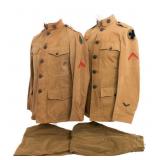 WWI US AEF 88th & 91st DIVISION ENLISTED UNIFORMS