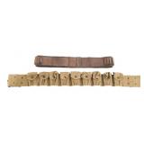SPAN-AM WAR - WWI US ARMY CARTRIDGE BELTS