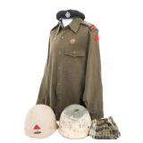 GULF WARS IRAQI ARMY & POLICE UNIFORM ITEMS