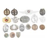 WWII GERMAN SA, DRL & VETERAN INSIGNIA