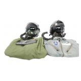 VIETNAM WAR - COLD WAR NAMED USAF PILOT HELMETS