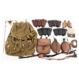 WWII GERMAN TROPICAL COMBAT RUCKSACK & FIELD GEAR