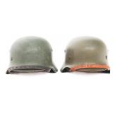 REFURBISHED WWII GERMAN SS VOLUNTEER HELMETS
