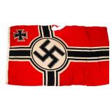 WWII GERMAN KRIEGSMARINE BATTLE FLAG
