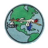 WWII USN TRANSPORT VRF-1 SQUADRON PATCH