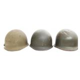 COLD WAR US ARMED FORCES M1 HELMETS