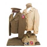 WWII US ARMY 82nd AIRBORNE UNIFORM & M41 JACKET
