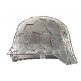 WWII GERMAN LUFTWAFFE M40 DD COMBAT HELMET