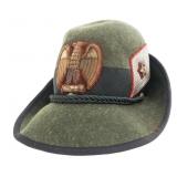 WWII ITALIAN MVSN MAJOR GENERAL ALPINE CAP