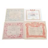 FRENCH COCHINCHINE VICTORY CERTIFICATES