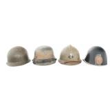 WWII - COLD WAR EUROPEAN MILITARY HELMETS