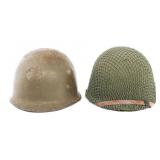 WWII - VIETNAM WAR US ARMY M1 COMBAT HELMETS