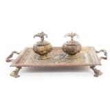 19th C. LINCOLN EMANCIPATION PROCLAMATION INKSTAND