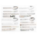 WWII GERMAN MESS KIT UTENSIL SETS