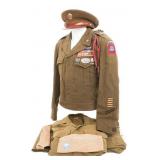 WWII US 2nd MARINE DIV, 82nd AIRBORNE UNIFORM