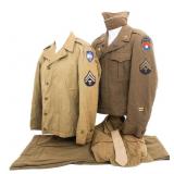 WWII US ARMY M41 JACKET & 39th INF REGT UNIFORM