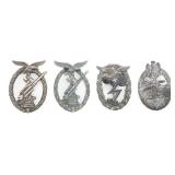 WWII GERMAN HEER & LUFTWAFFE ASSAULT BADGES
