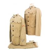 WWI US AEF AIR SERVICE M1912 TUNICS & TROUSERS