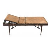 FRIGID FLUID CO. FOLDING EMBALMING TABLE
