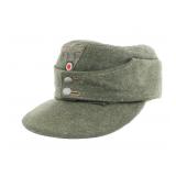 WWII GERMAN HEER OFFICER M43 FIELD CAP